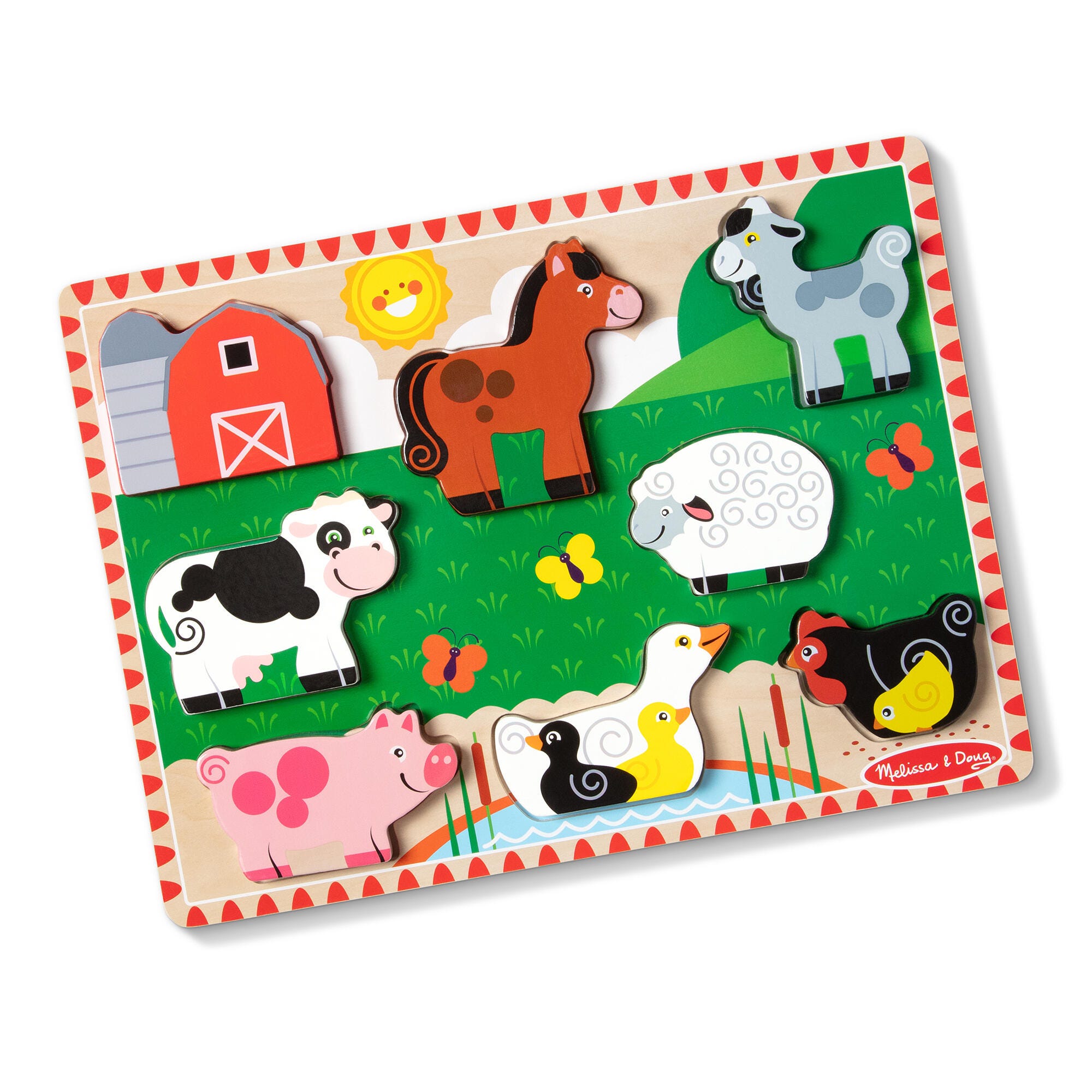 Melissa & Doug Farm Chunky Puzzle 082693